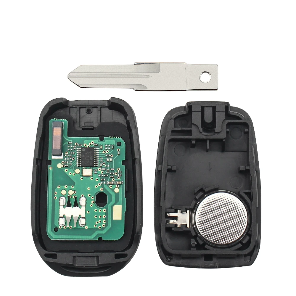 KEYYOU Remote Car Key For Renault Sandero Dacia Logan Lodgy Dokker Duster Trafic Clio4 Master 2 Buttons 433MHZ PCF7961M Chip