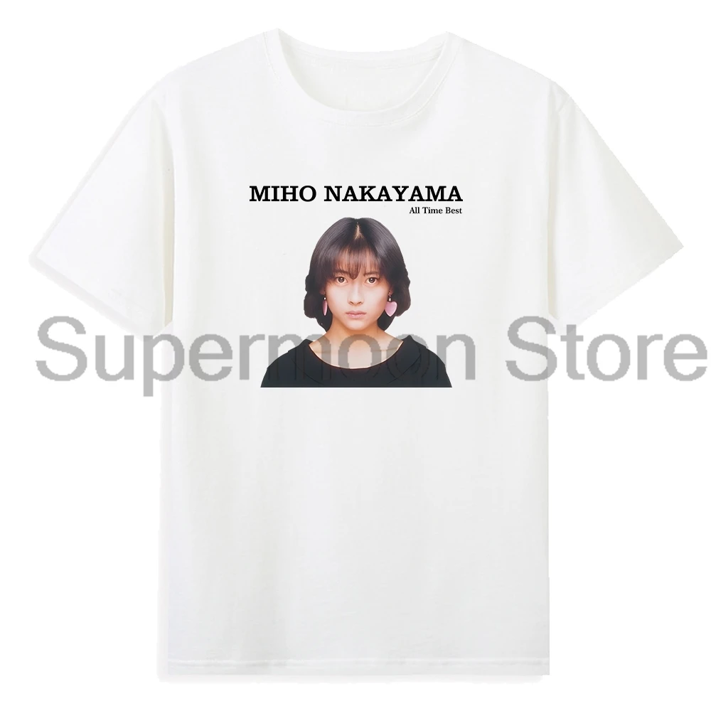 Miho Nakayama All The Best Memorial T-shirt Rip Japan Singer Crewneck Short Sleeve Cotton Tee Men Women Streetwear Tops