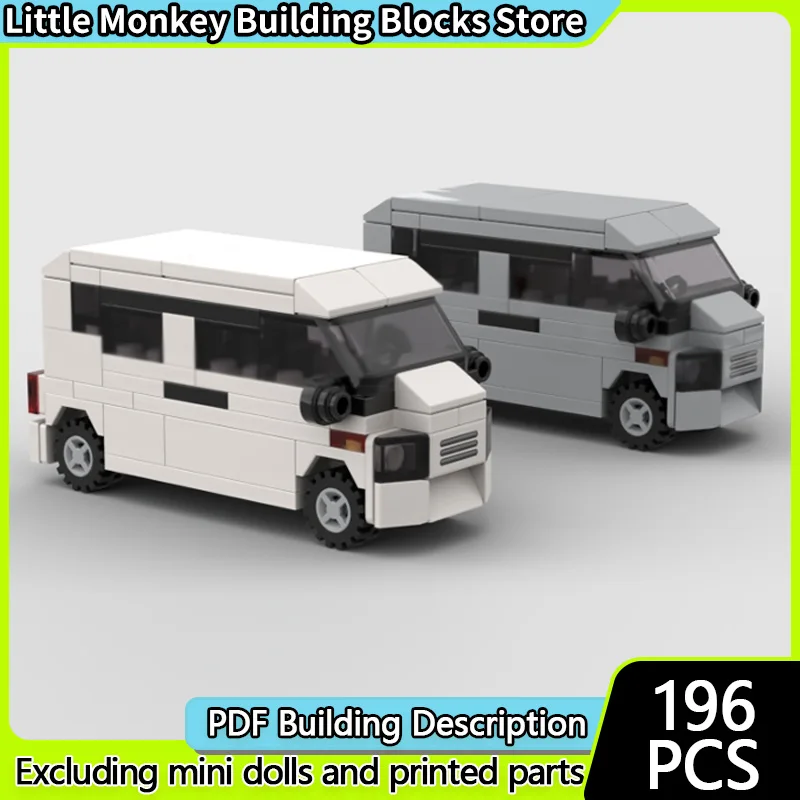 Speed Racing Car Model MOC Building Bricks Classic Compact Car Modular Technology Children Holiday Gifts Assemble Toys Suit