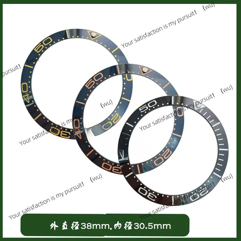 Watch scale ring accessories, ceramic scale ring, hippocampus new 300 series 38-30.5 MM