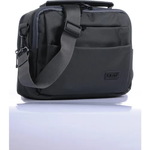 Серая сумка-мессенджер