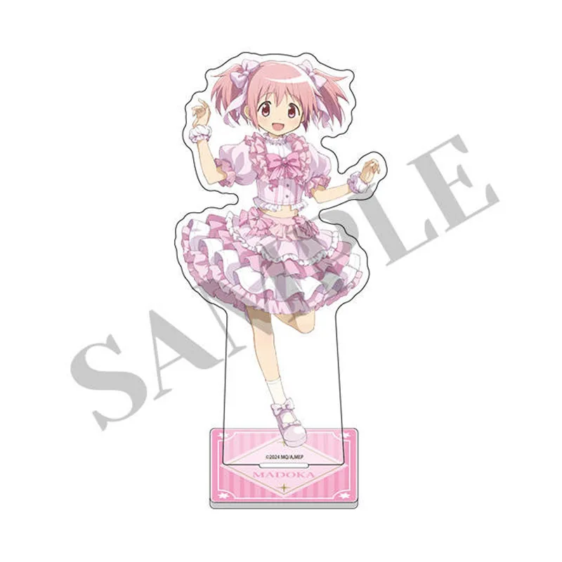 Puella Magi Madoka Magica ‌   ملحقات أنيمي يابانية حامل أكريليك حلي مكتبية قابلة للجمع هدايا عيد ميلاد إبداعية لعبة للأولاد