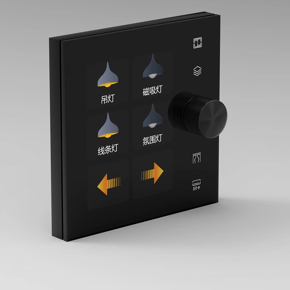 OK Tuya Wifi Smart Switch Panel Smart Home Zigbee Switch for Multi-Channel Lights Scenes Curtains Dimming Switches
