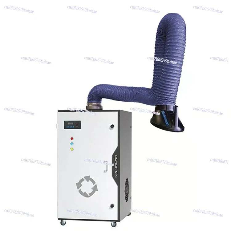 

Pulse double-arm mobile welding fume collector Automatic ash cleaning Electric welding fume purifier Industrial welding fume