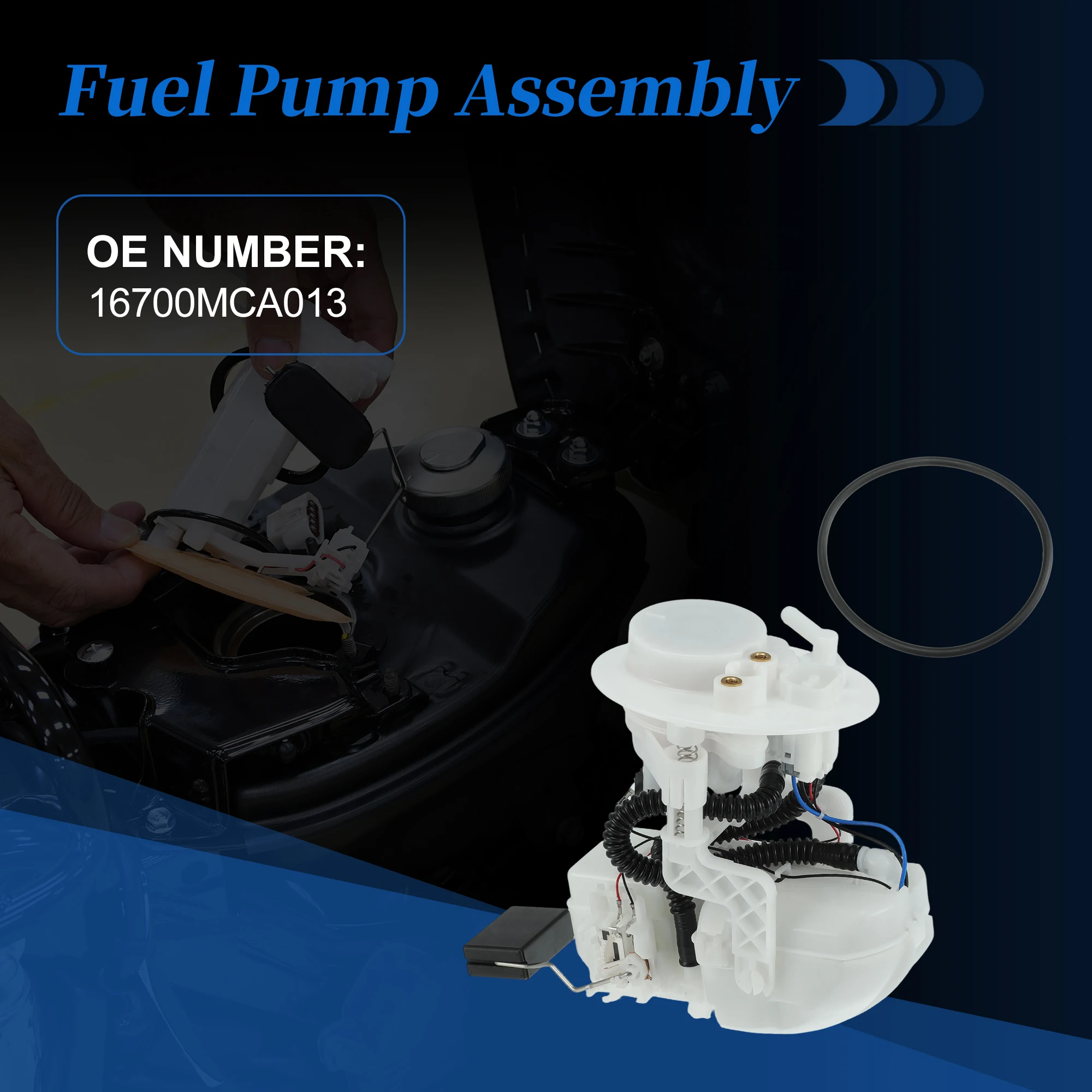 X Autohaux Fuel Pump For Honda Gold Wing GL1800 2001-2017 GL1800B 2013-2017 GL1800A 01-05