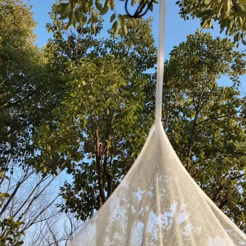 شبكة ناموسية محمولة للتخييم الخارجي ، مقاومة للحشرات ، سطح مربع ، بدون تركيب بسيط #3