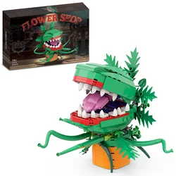 Audrey II Building Blocks Set, Piranha Flower Little Shop of Horrors Building Kit, Toys Gifts for Boys Girls Kids Adult 303 PCS