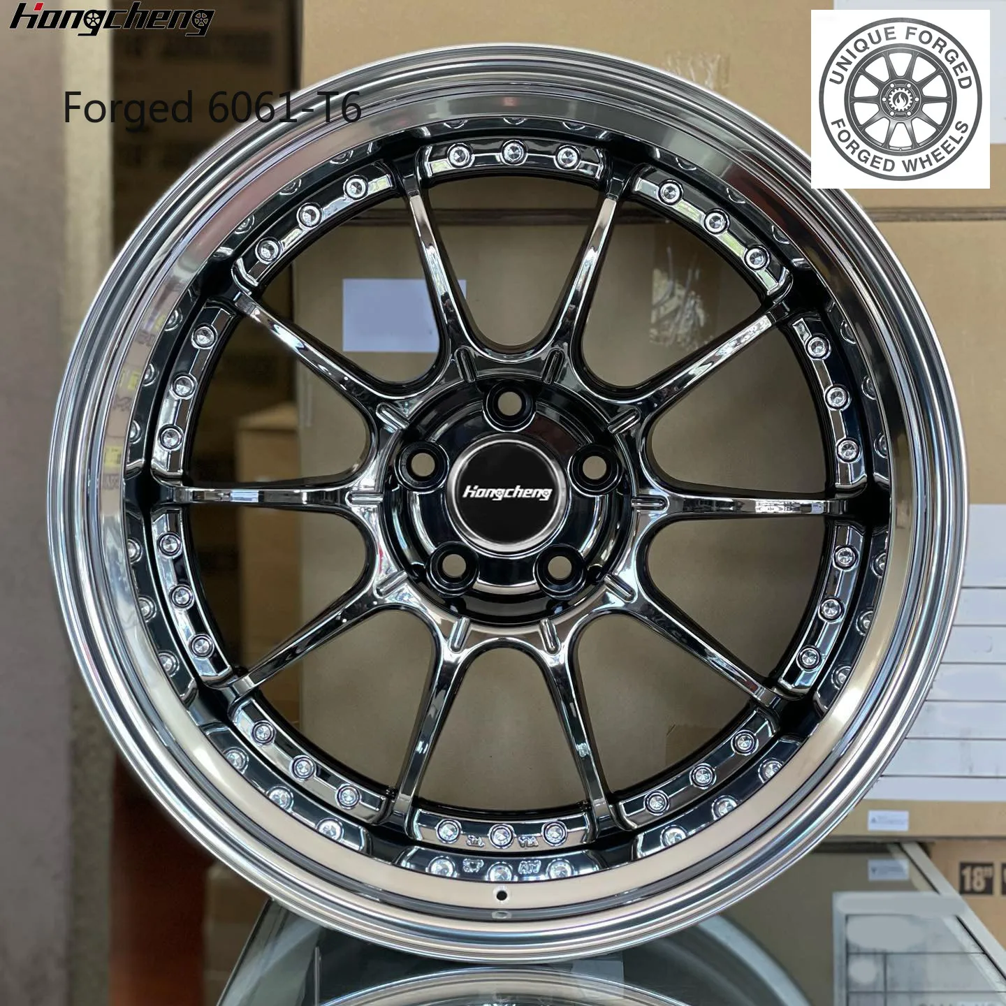 

New model of 2618 Inch 19 Inch Two Piece Aluminium Alloy Passenger Car Forged Wheel for Professor SP5