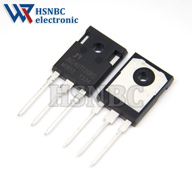 10PCS JNG40T120HS 40T120 TO-247 40A 1200V IGBT Power Transistor 100% New Original