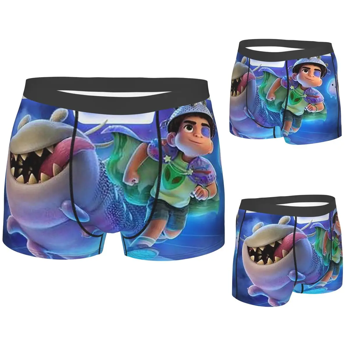 

Boxer Underpants Shorts Cartoon ELIO Panties Men's Comfortable Underwear for Homme Man Boyfriend Gifts