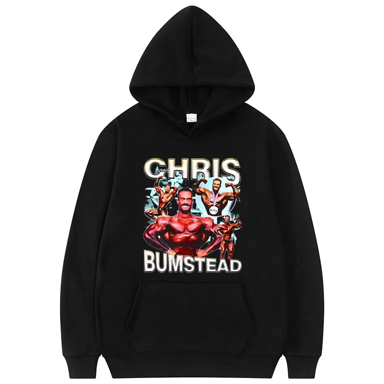 

Funny Chris Bumstead Pump Cover Meme Graphic Hoodie Male Oversized Hooded Sportswear Men Women Casual Cotton Fitness Gym Hoodies