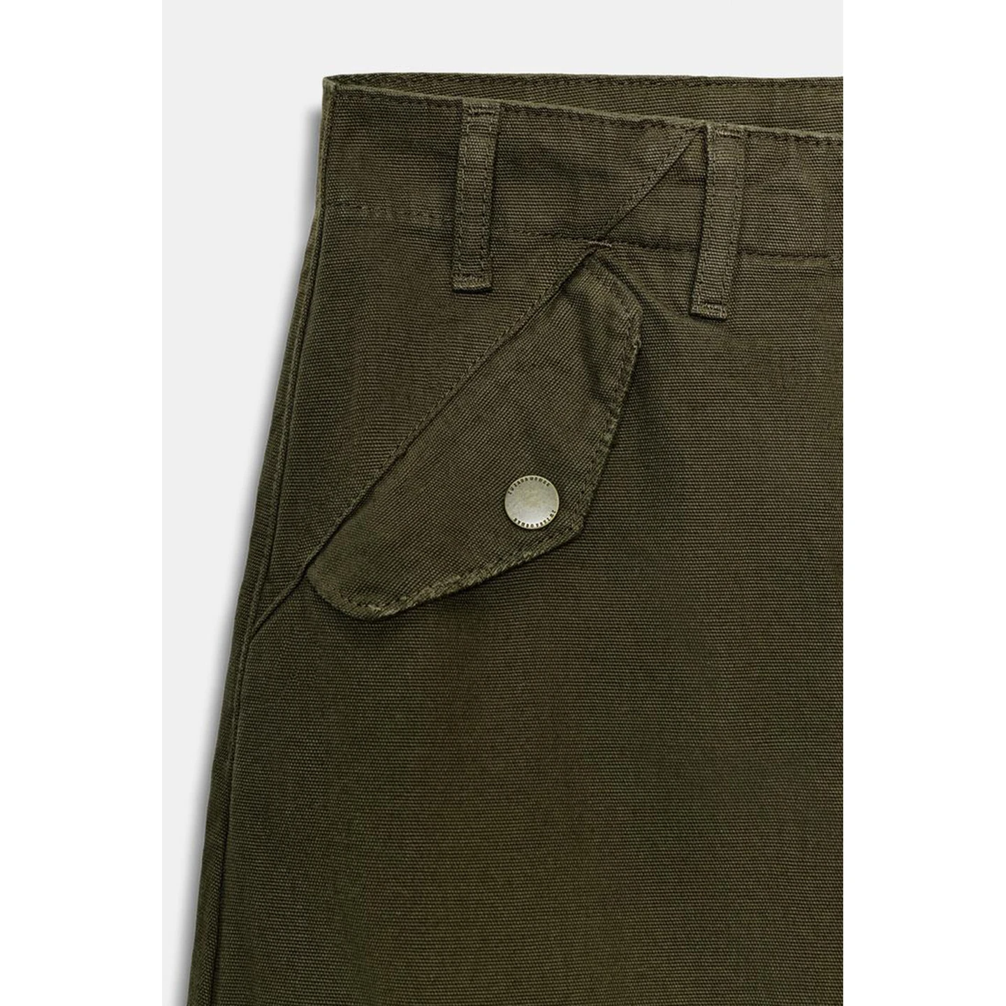 Pantaloni da lavoro lunghi a vita media con design Faion da donna nuovi invernali con copertina ribaltabile in fibra di poliestere casual francese Sle