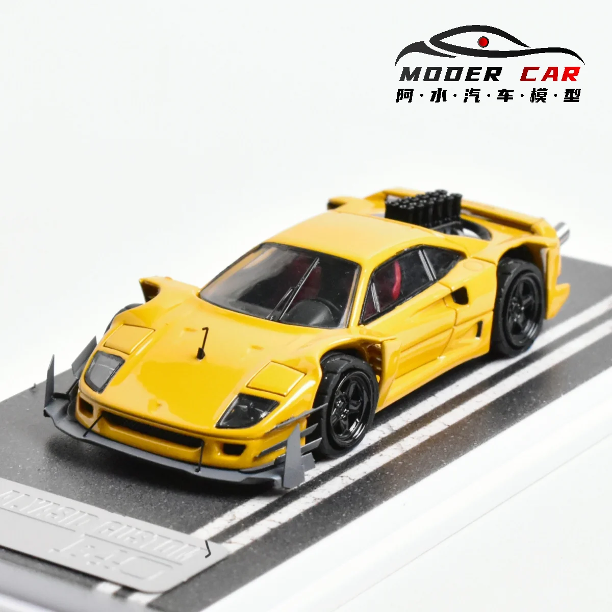

DCM 1:64 Giftable F40 AI.YASID CUSTOM Awesome Diecast Model Car