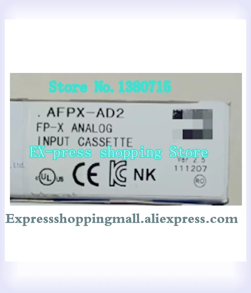

Новые оригинальные аналоговые и термопарные кассеты AFPX-AD2