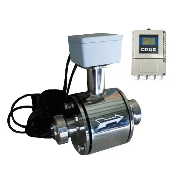 

Food Grade Beer and Wine Electromagnetic Flow Sensors Mag Flow Meters Stainless Steel 304