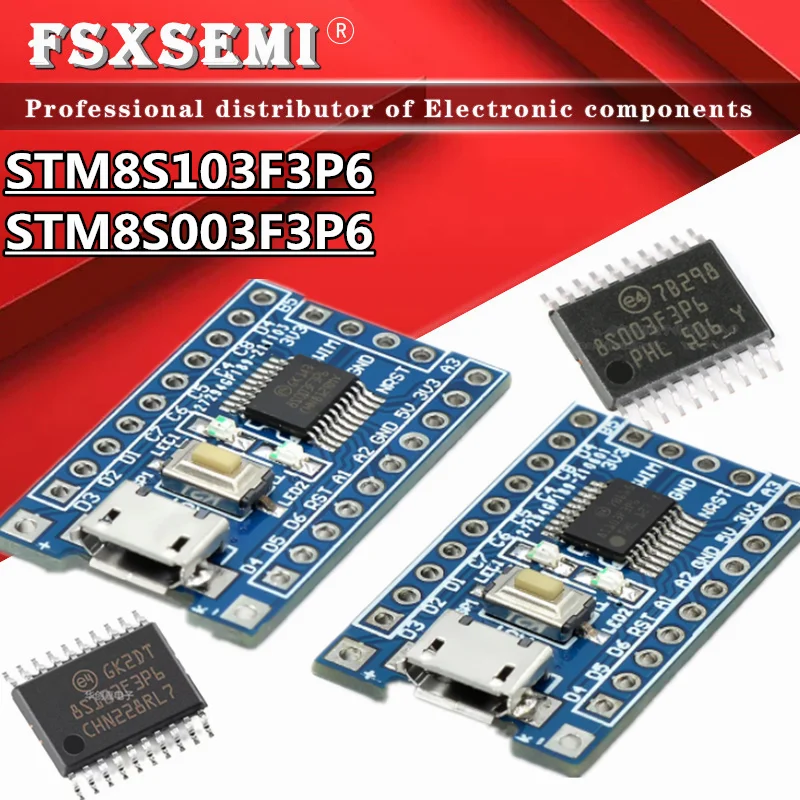 Scheda di sviluppo STM8 del braccio del modulo muslimate scheda di sistema minima per Arduino