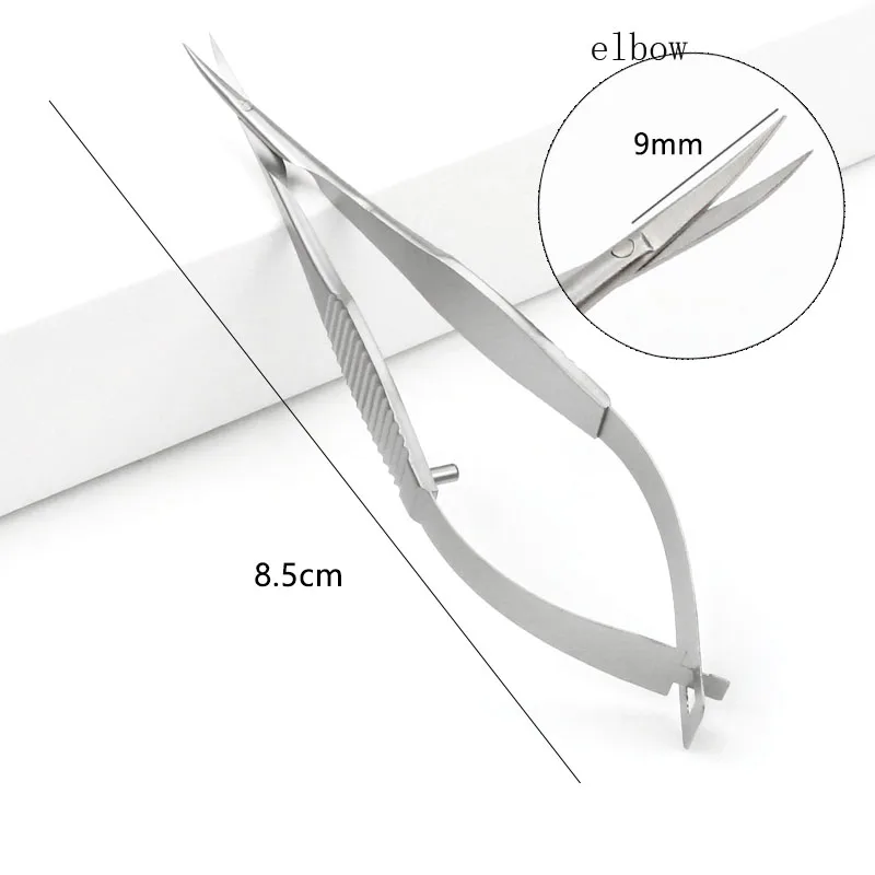 Nożyczki do mikrofine ze stali nierdzewnej Nożyczki Venus Nożyczki Iris Przyrządy do oczu Nożyczki ultracienkie