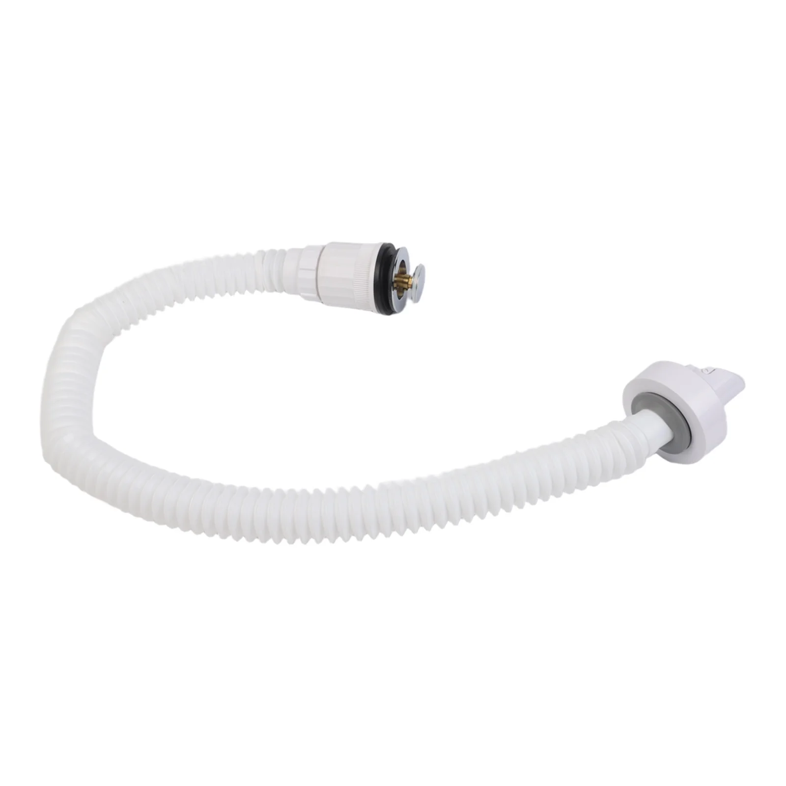 

Anti Drainage Pipe for Washbasins with Silicone Seal Fits 50mm to 75mm PVC Pipes Heat Resistant Thick ABS Material