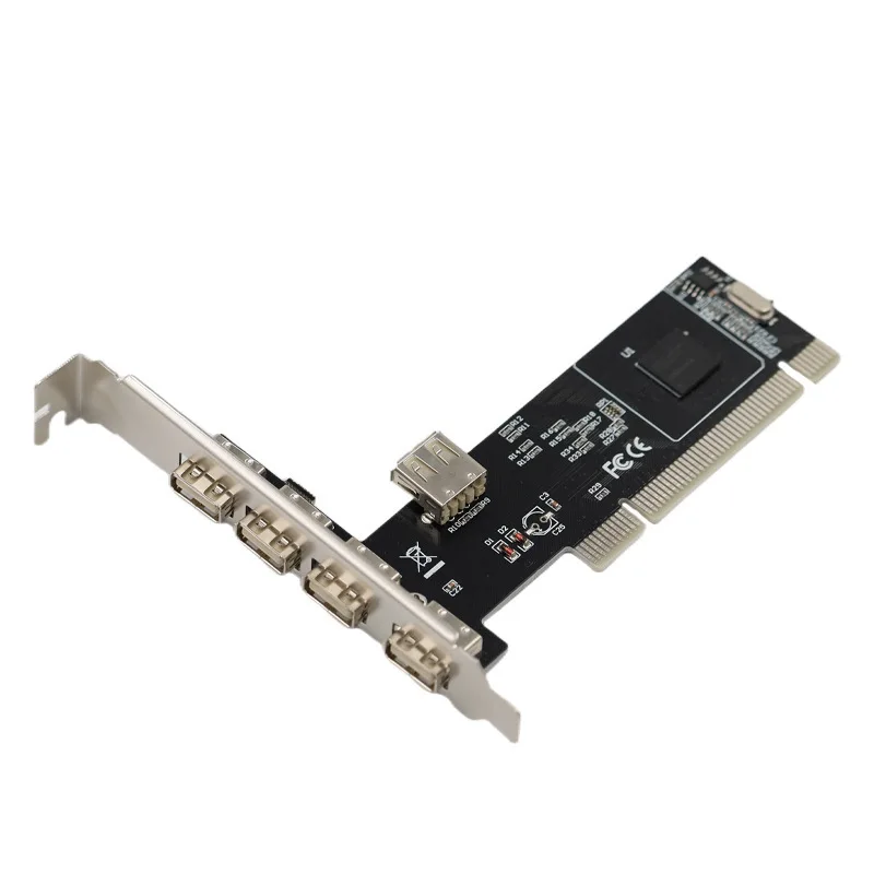 

PCI To USB2.0 Five-port Expansion CardDesktop To 5-port 2.0 NEC Chip Riser Card