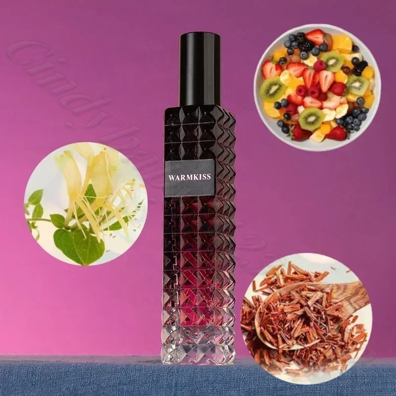 WARMKISS Rivet Series Profumo da donna Fiore e frutta Eau De Toilette Fragranza duratura 30ML