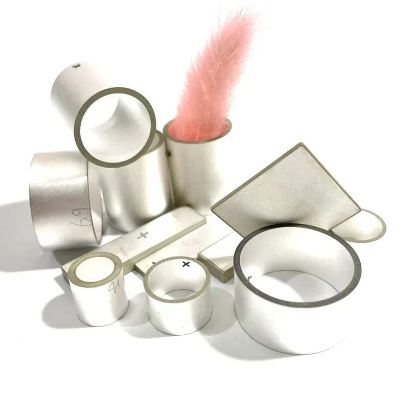 Factory Supply Different Sizes Piezo Crystal Piezoelectric Ceramic Tube Piezo Cylinder