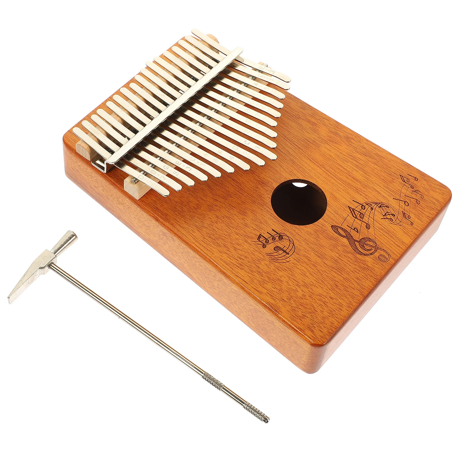 17 لهجة كاليمبا الإبهام البيانو للمبتدئين المحمولة أداة عزف موسيقى صغيرة خشبية دائم إصبع البيانو المنزل الصغير كاليمبا الموسيقية