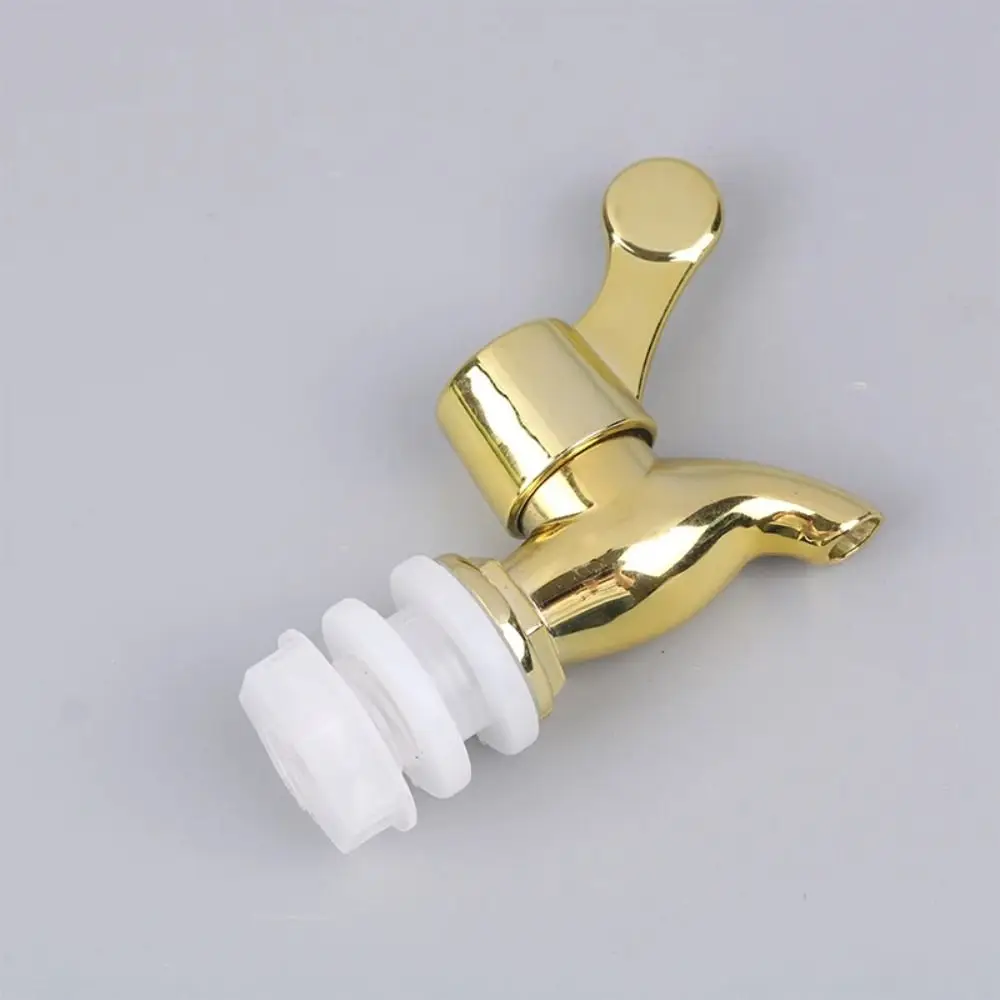 Durable With Filter Water Tank Faucet Plastic Gold Glass Wine Bottle Faucet Leak Proof Water Tap