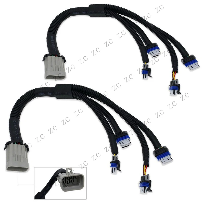 S+ 2x Ignition Coil Harness Connector For GM Truck LQ9 LQ4 LS2 LS7 LS3 Replacement