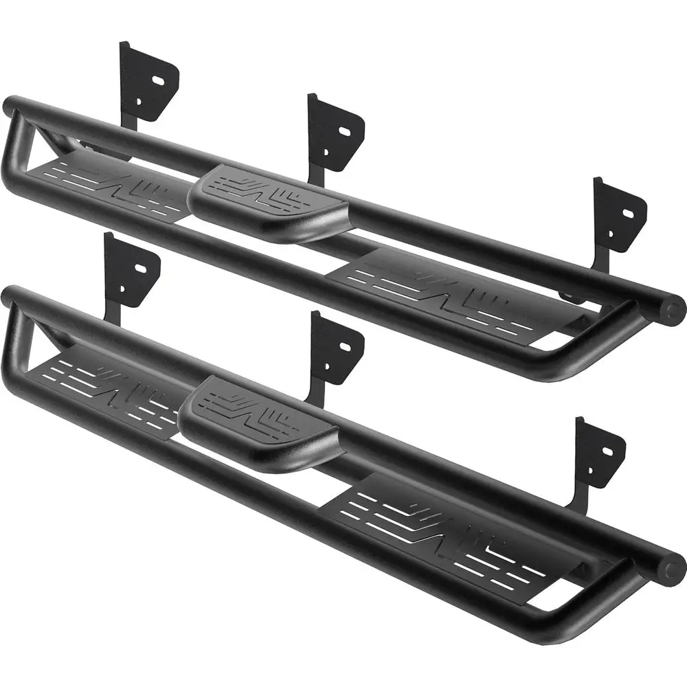 

Running Boards Side Steps Compatible with 09-18 Dodge Ram 1500 Quad/Extended(Incl 19-24 Classic),10-24 Ram 2500 3500,Bolt-on Ner