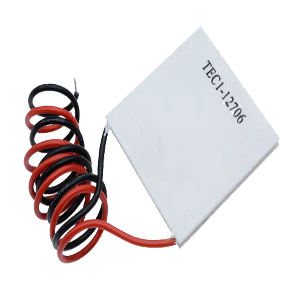 TEC1-12706 Semiconductor Refrigeration Tablets 12V 6A Heatsink Thermoelectric Cooler Cooling Peltier Plate Module 40x40MM