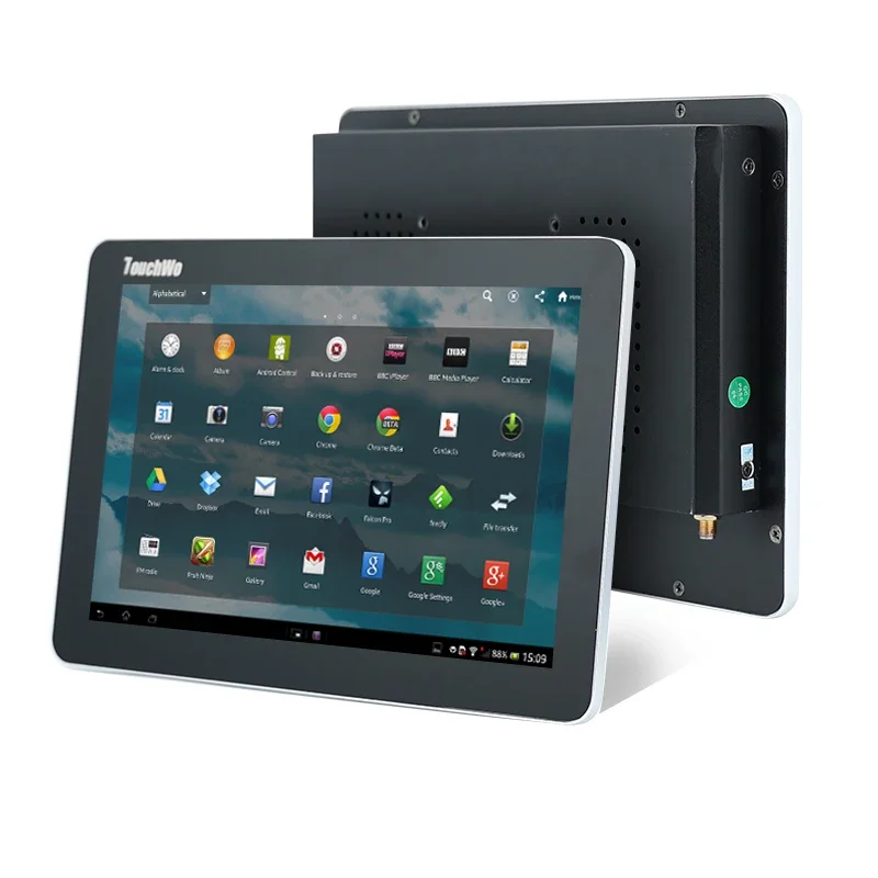 

10 15.6 18.5 Inch Waterproof Wall Mount Capacitive Touch Screen Panel Embedded All in 1 Pc Android 10 Inch Industrial Tablet PC