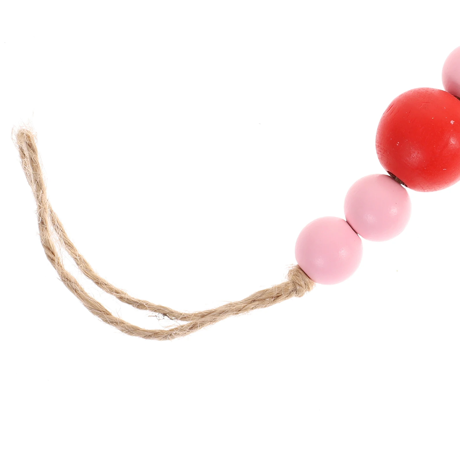 خشبية حبة جارلاند صور الشماعات الزخرفية كليب سلسلة للجدار عرض الصور ريفي ديكور المنزل حفل زفاف #5