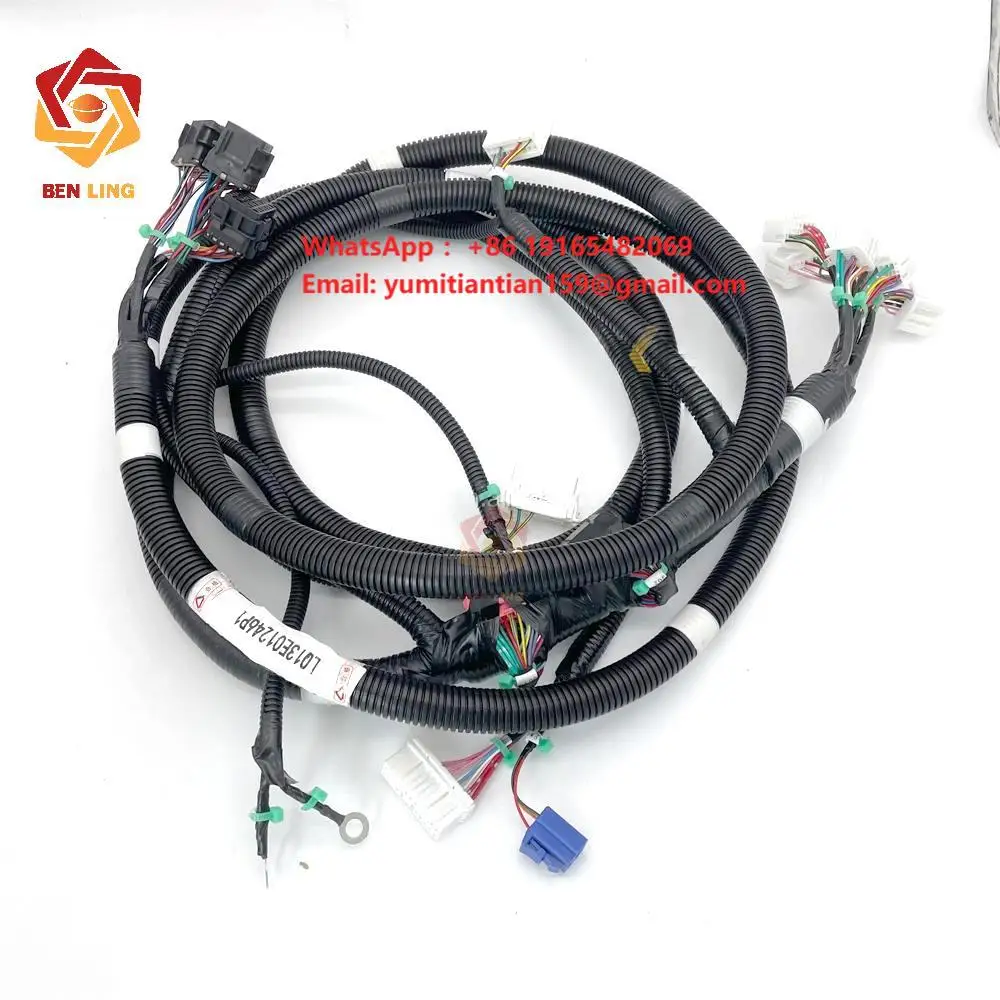 Engine Full Whole Vehicle Wiring Harness Excavator Parts Factory Wholesale Suitable for Kobelco SK200-8 J05E