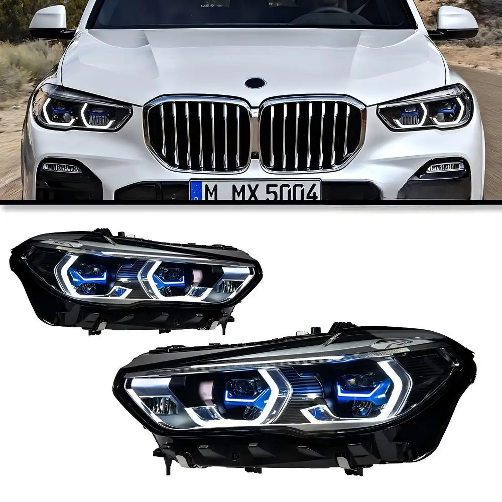 Car Styling Head Lamp for BMW X5 G05 LED Headlight Projector Lens 2019-2023 X6 G06 Headlights Front DRL Automotive Accessories
