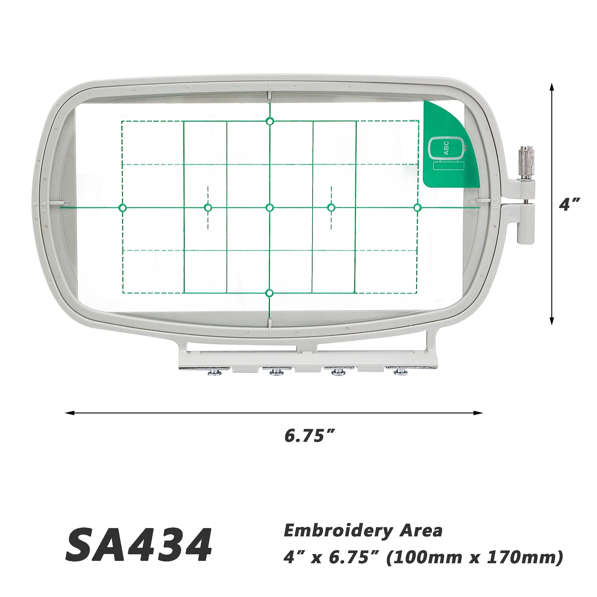 -Sew Tech Embroidery Hoops for Brother SE700 SE600 PE535 PE550D PE545 SE400 PE525 PE540D PE500 M380D Babylock