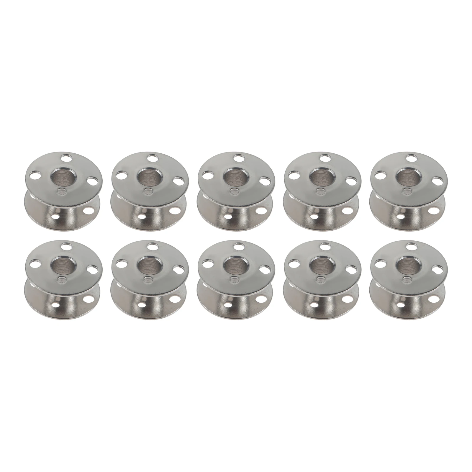 10Pcs Diameter 20mm Metal Sewing Machine Bobbins 172222 32522 for Singer Class 66 66-16 99K 99-13 185 192 192K 201 201-2 329 338