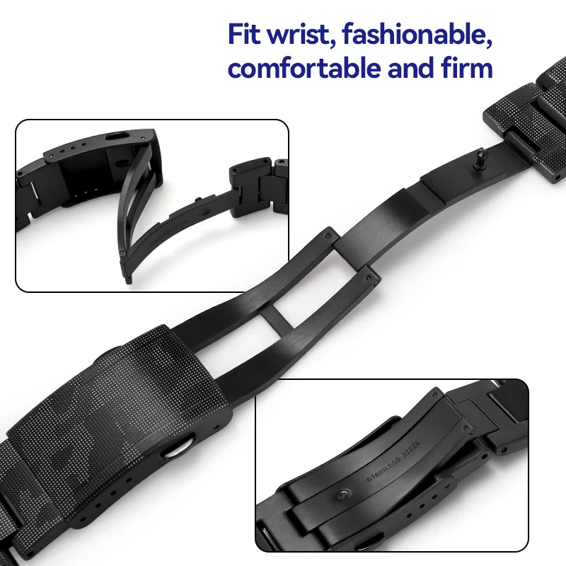 Metal Watch Band Bracelet 316 Stainless Steel Strap Watchband Modified Accessories For Casio For G-Shock MTG-B1000 MTGB1000