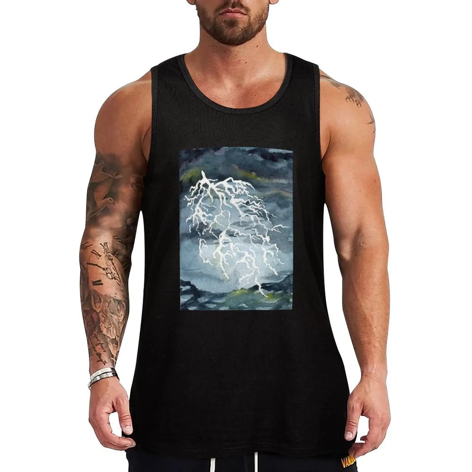 

Storm Tank Top Daily Casual Tank Top Relaxed Fit Sleeveless Summer