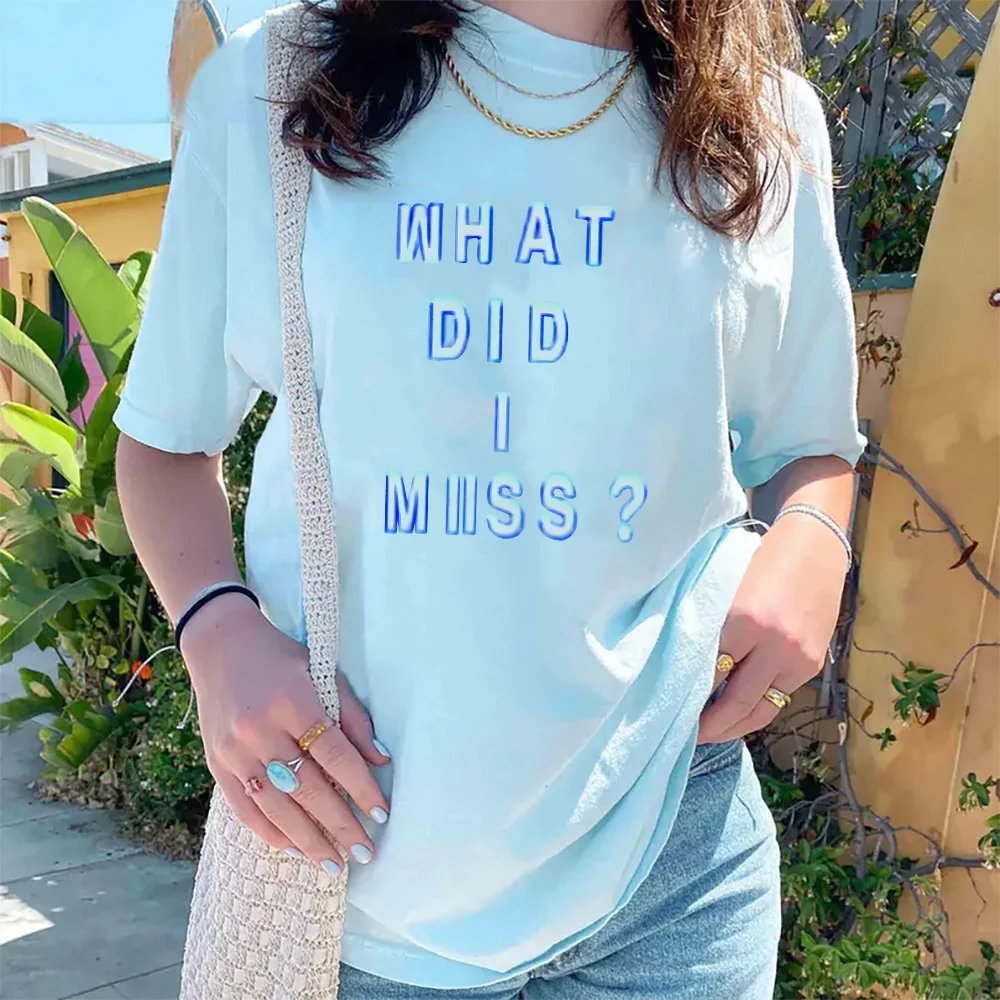 

Rapper Drake Drake What Did I Miss T-shirts Men Hip Hop Oversized T Shirts Cotton Summer Breathable Short Sleeve Unisex Clothes