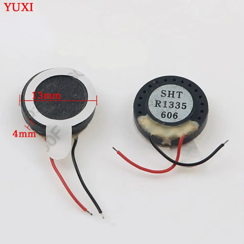 YUXI 2PC Round Loudspeaker For 13 15 16 17 18 20 23 26 28 30mm Buzzer Ringer Speaker Replacement Cell Phone With Two Line