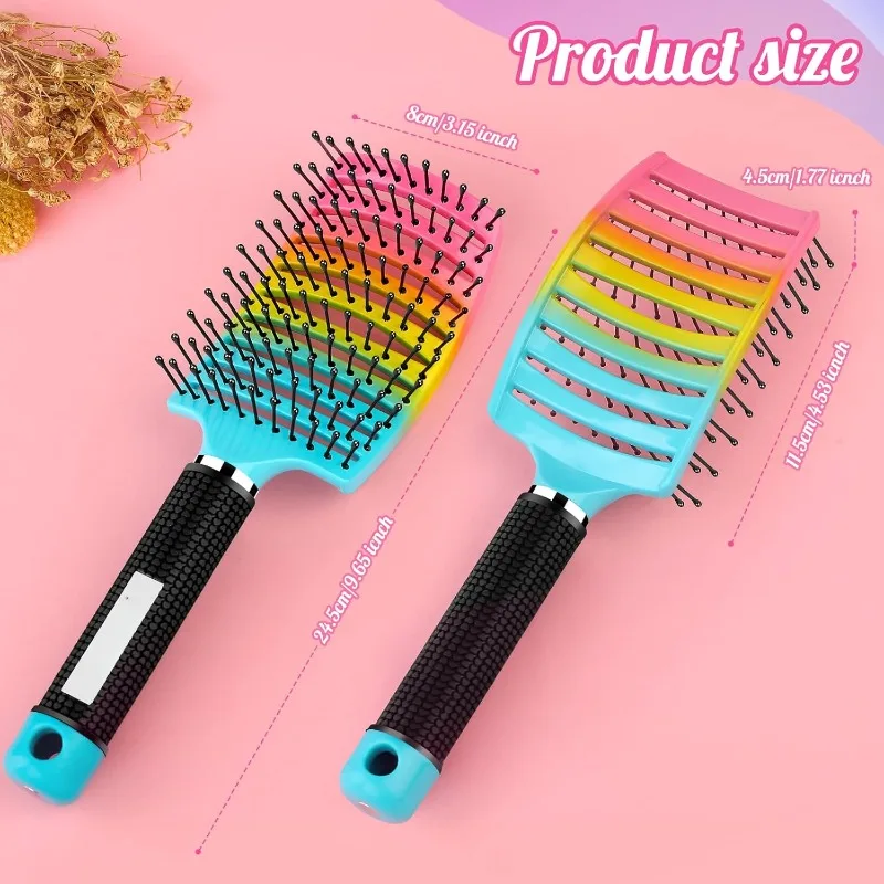 Magic Demelant Borstel Varkenshaar Nylon Haar popbrush Ontwarren Borstel Hoofdhuid Massage Kam Haarborstel pop Borstel Kappers Styling Tool