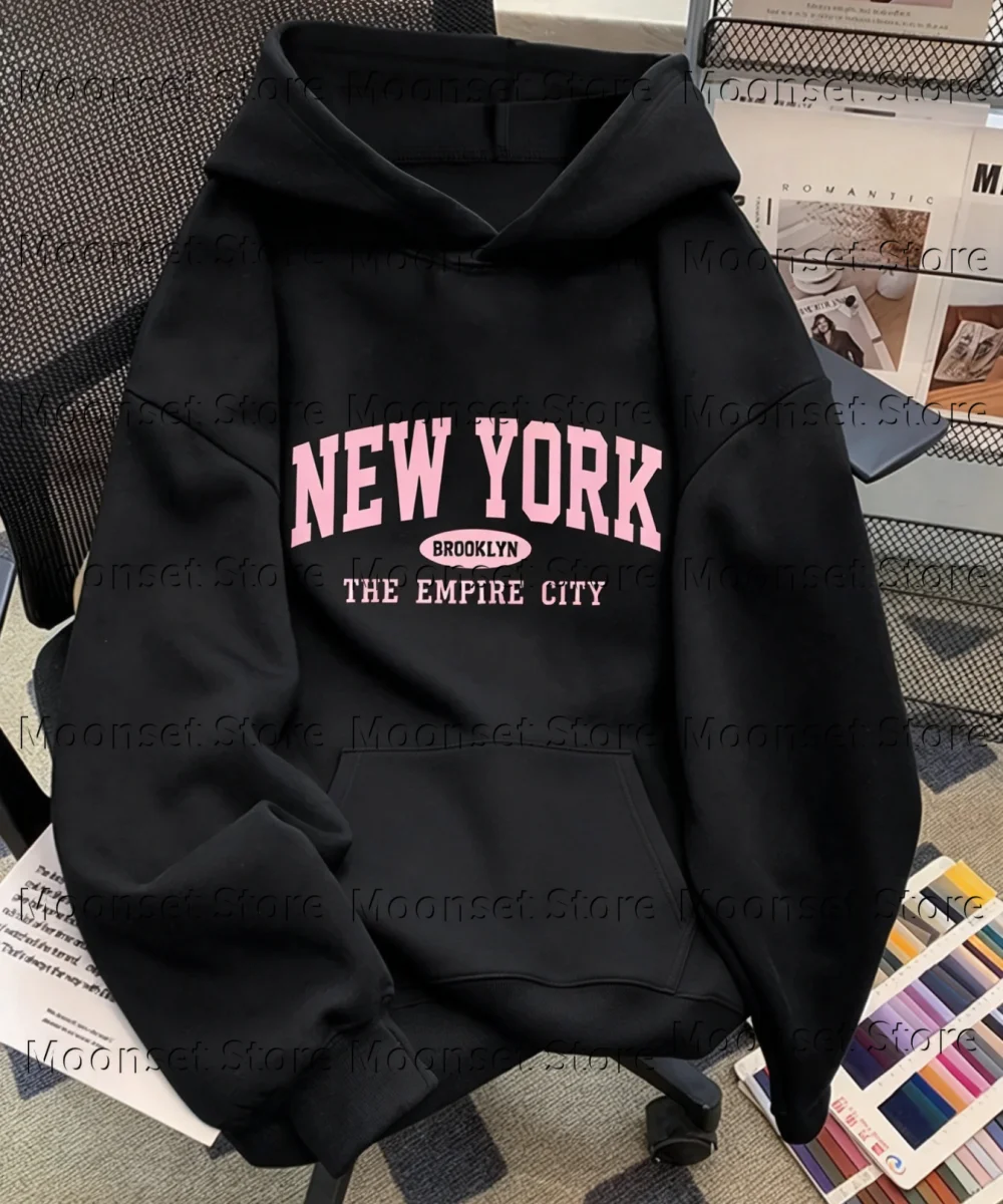 Y2K Cute Kids Girls Hoodie Kawaii Dumpling Bamboo Steamer Graphic Back Print Long Sleeve Loose Pullover Hooded Adult Sweatshirt