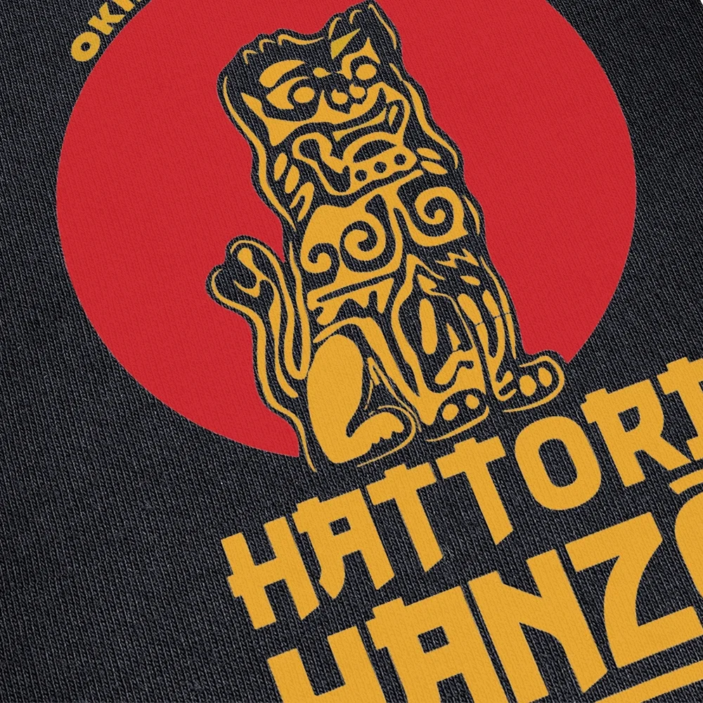 Camiseta estampada de Hattori Hanzo para hombre y mujer, ropa deportiva clásica de 100% algodón, estilo Harajuku