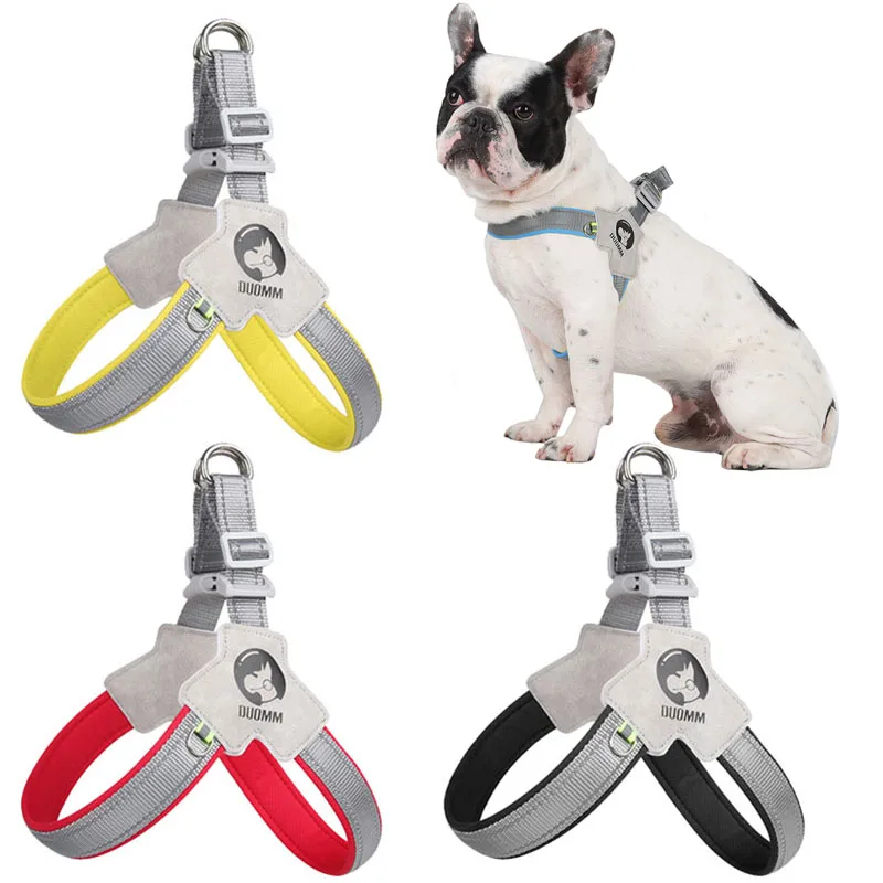 Saddle Style Dog Harness for Small Large Dogs Chest Strap Reflective Puppy Cats Harness Vest Yorks Chihuahua Walking Supplies