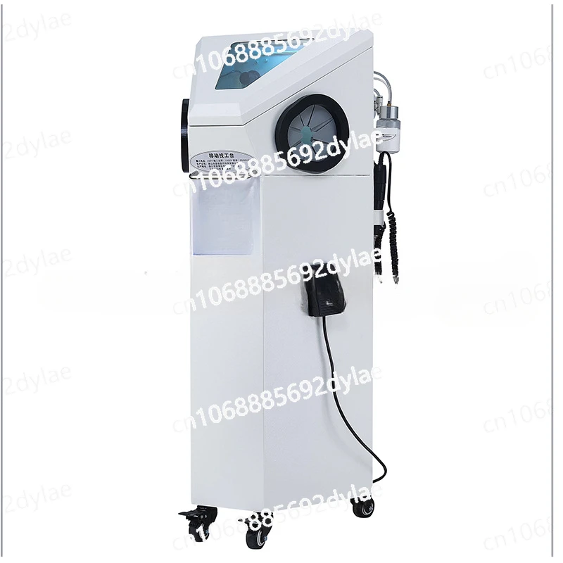 Dental Mobile Console, Oral Control Console, Sandblasting Machine, Vacuum Cleaner, Polishing Dust-proof Box Equipment