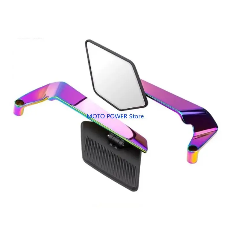 

G7ND Универсальные зеркала для мотоциклов, регулируемый угол, вращающееся боковое зеркало на руле