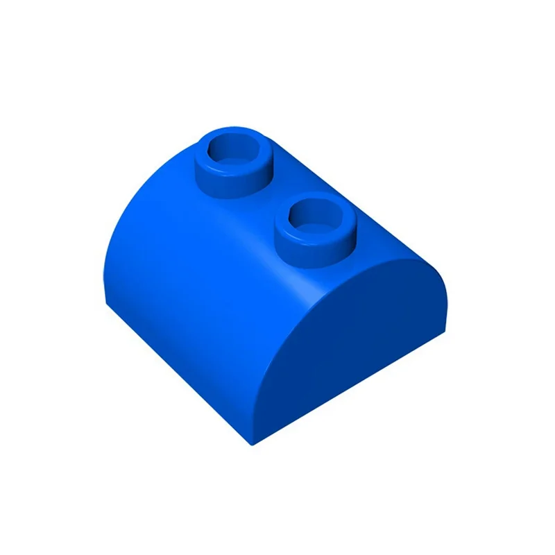 50 Stück MOC 30165 Steine, gebogen, 2x2x1, doppelt mit 2 Noppen, DIY-Bausteine, kompatibel mit Konstruktionsspielzeugen – Detail 1