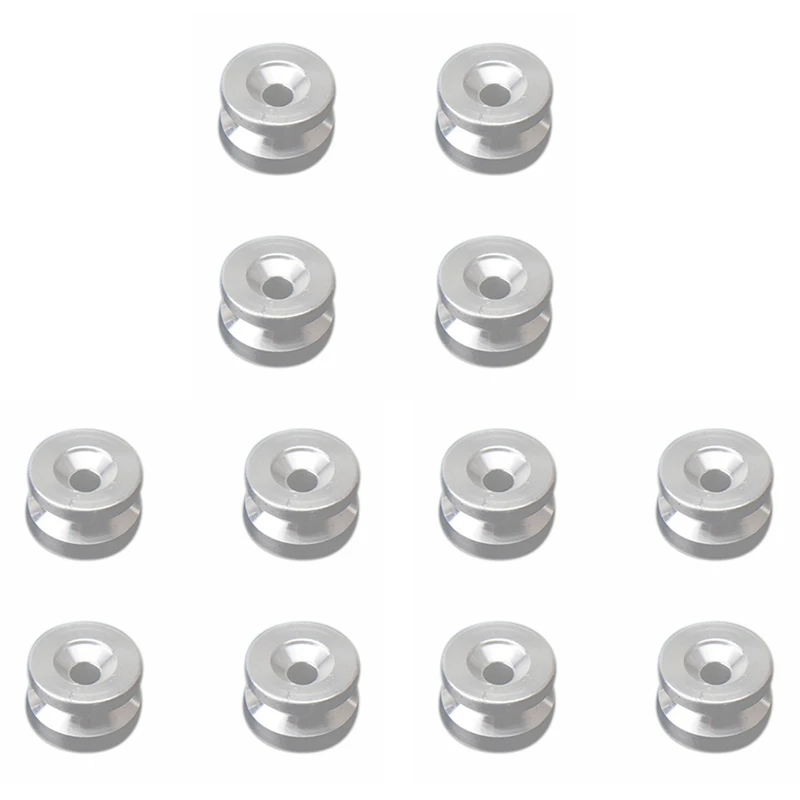 오토바이 상단 후면 수하물 도구 상자 케이스, 트렁크 브래킷, 부싱 패드, 스페이서 버클, 범용 액세서리, 12X