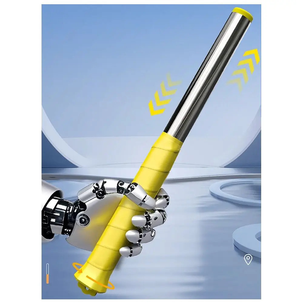 الأصفر الأرجواني مضرب كرة الريشة سوينغ المدرب ردود الفعل الصوت 304 الفولاذ المقاوم للصدأ قوة المعصم المدرب جهاز تصحيح الطاقة