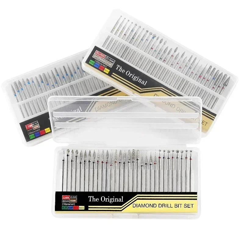 30 หัวเจียรโลหะผสม,เพชร Dead Skin ชุดเครื่องมือกําจัดเล็บ,CROSS Border เล็บขัดชุดหัวขายส่ง